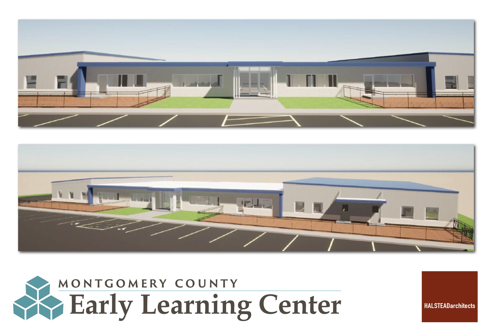Rendering of child care facility
