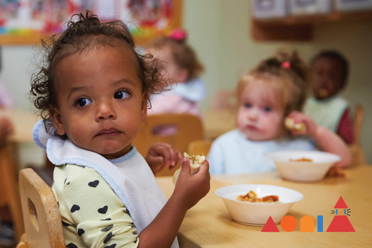 child eating