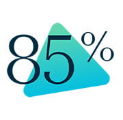 85 percent